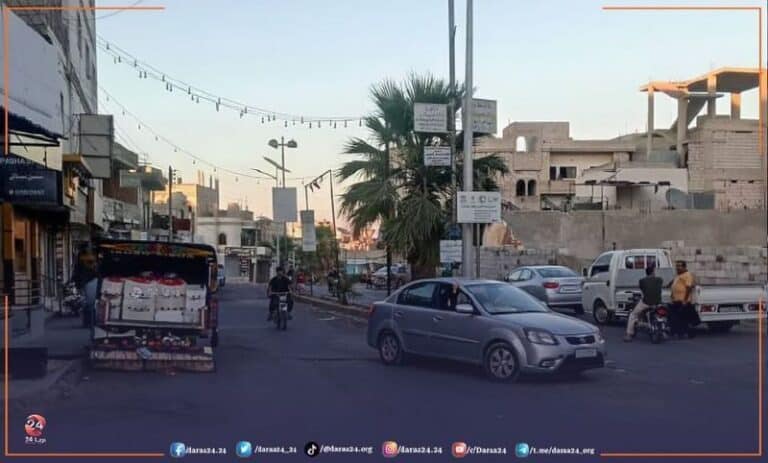 مدينة جاسم في ريف محافظة درعا الشمالي