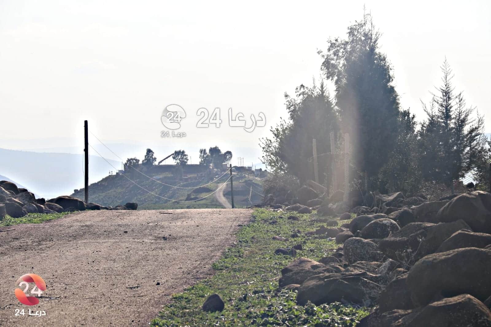 ثكنة الجزيرة غرب قرية معرية