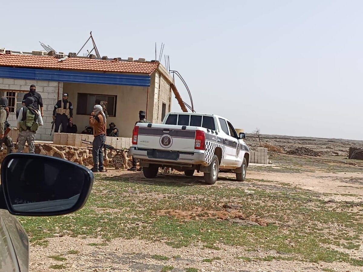 حملة تمشيط للأمن العام في منطقة اللجاة
