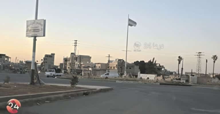 مدينة الشيخ مسكين وسط درعا