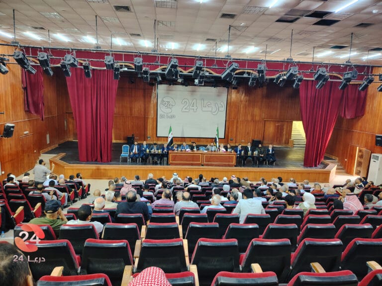 من اجتماع الّلجنة العليا لانتخابات مجلس الشعب في القنيطرة