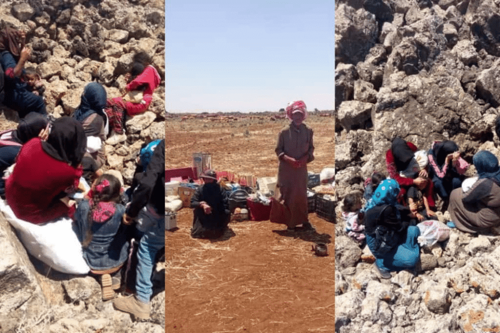 حركة نزوح لأبناء العشائر من السويداء نحو درعا