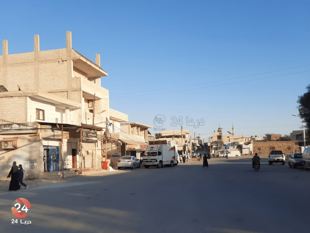 بلدة جباب بريف درعا الشمالي.