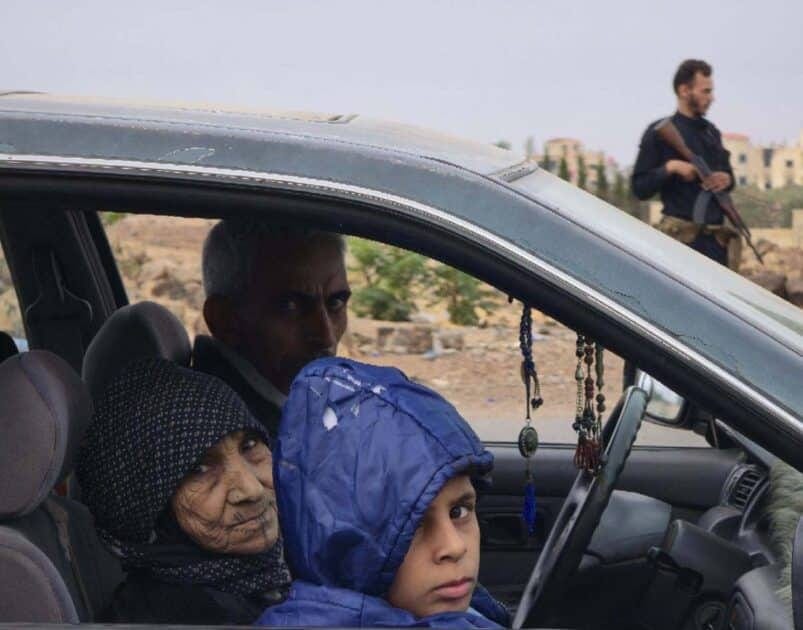 أولى دفعات المهجّرين من أبناء العشائر 2