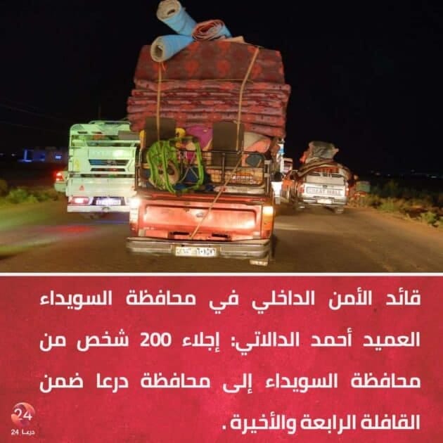 اجلاء اكثر من 200 شخص