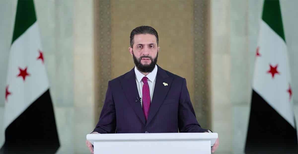 الرئيس أحمد الشرع