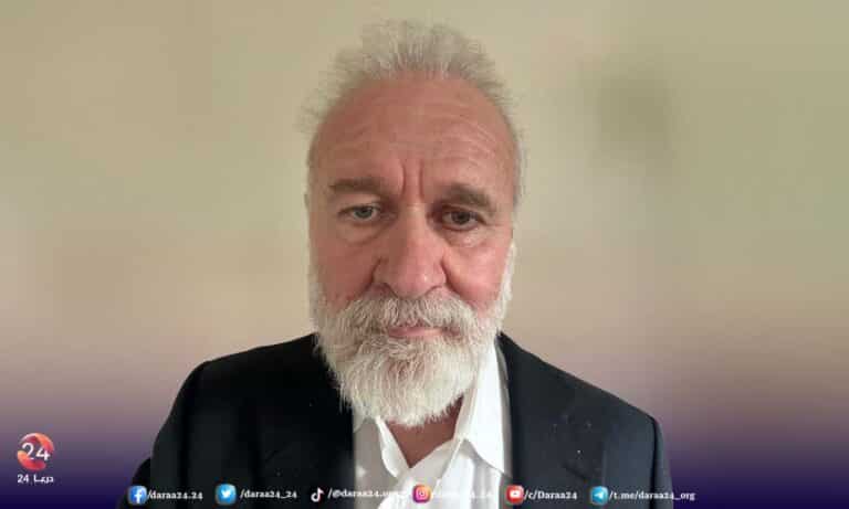 رامي الشاعر في حديث خاص مع درعا 24: من المبكر تقييم القيادة السورية الحالية… والحوار الوطني الشامل هو الأمل الحقيقي 1 رامي الشاعر المقرب من دوائر صنع القرار في السياسة الخرجية الروسية في حديث خاص مع درعا 24.psd