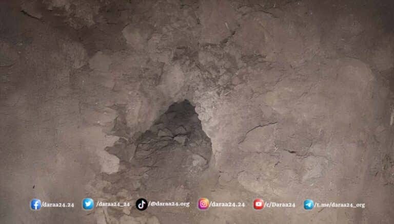 سقوط قذيفة مجهولة المصدر شمال بلدة الشجرة