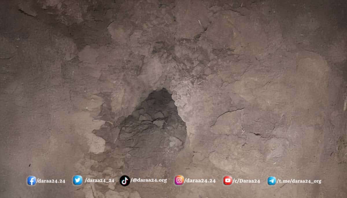 سقوط قذيفة مجهولة المصدر شمال بلدة الشجرة