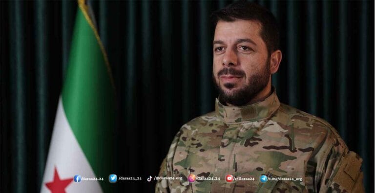 أحمد الدالاتي قائد الأمن العام في محافظة السويداء