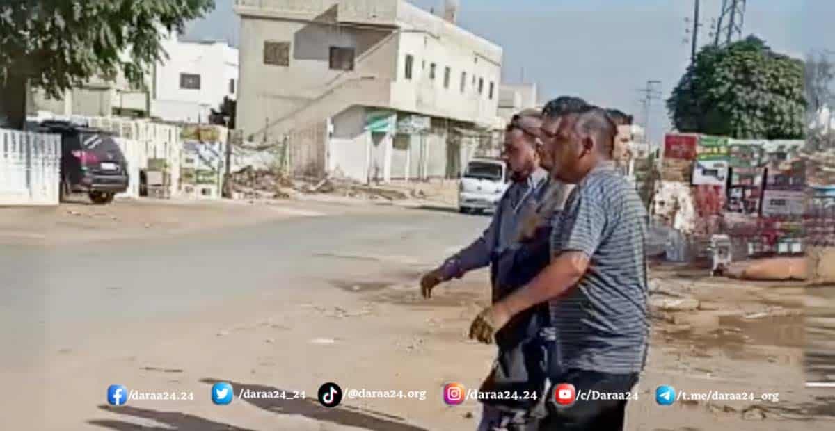 إصابة شاب في مدينة طفس بريف درعا الغربي