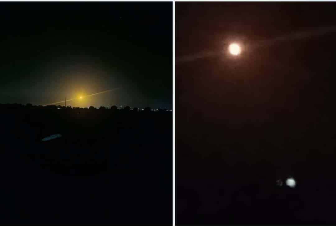 إطلاق قنابل مضيئة فوق الريف الغربي من محافظة درعا