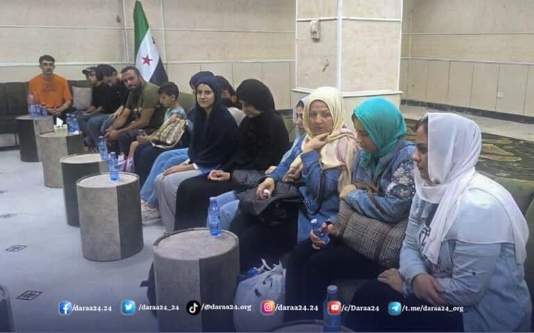 الإفراج عن مجموعة من المختطفين من مدينة صحنايا