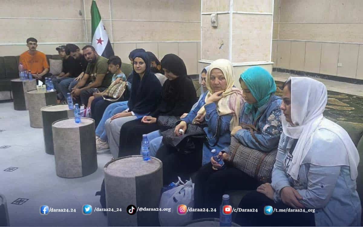 الإفراج عن مجموعة من المختطفين من مدينة صحنايا