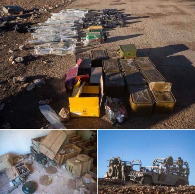 تنفيذ عملية مداهمة ضد مواقع في منطقة جبل الشيخ