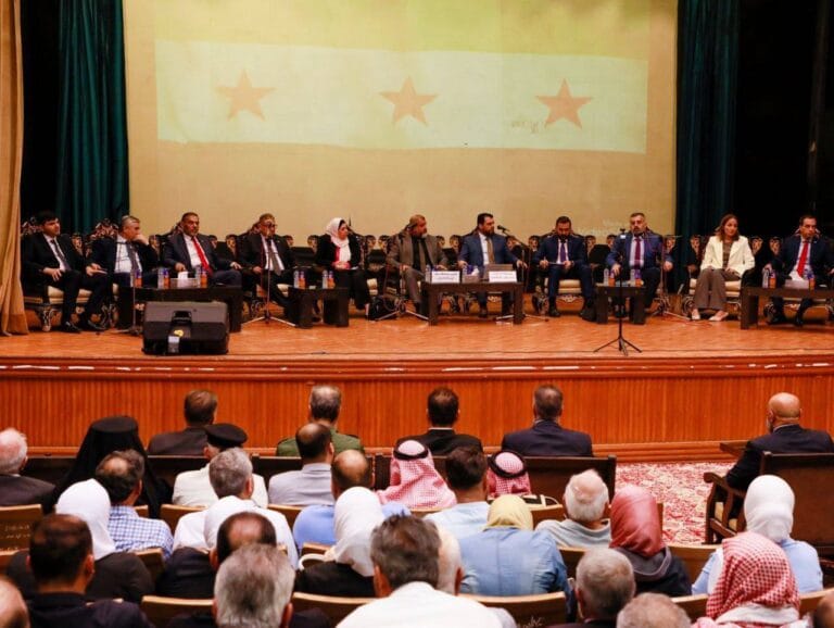 من زيارة اللجنة العليا لانتخابات مجلس الشعب إلى درعا