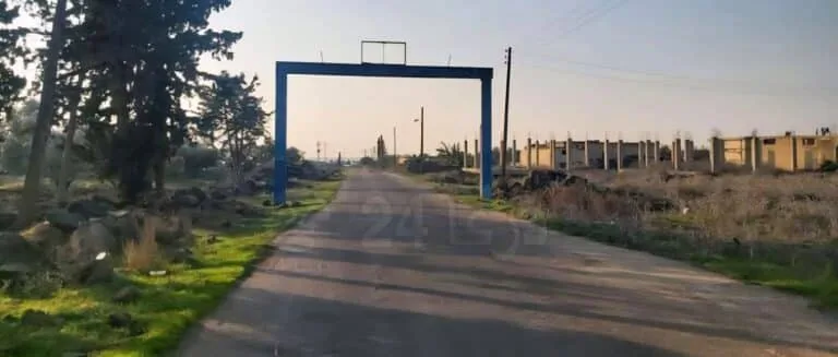 قرية عابدين في منطقة حوض اليرموك