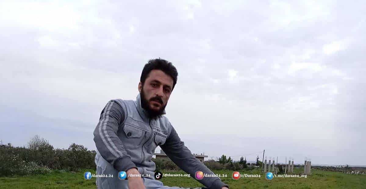 الشاب أحمد عادل الحسن من قرية عابدين