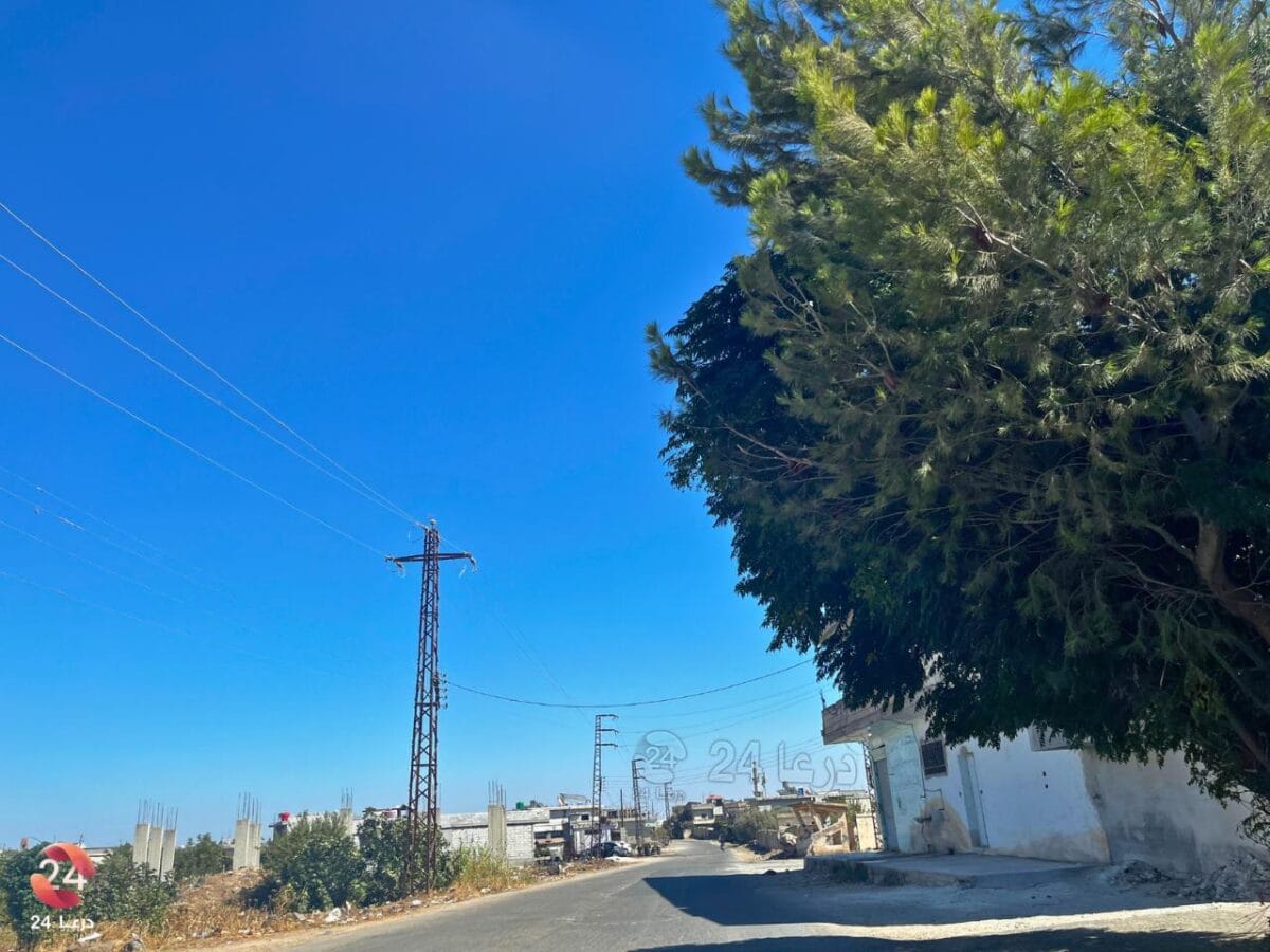 قرية عدوان في الريف الغربي من محافظة درعا (19 أيلول 2025).