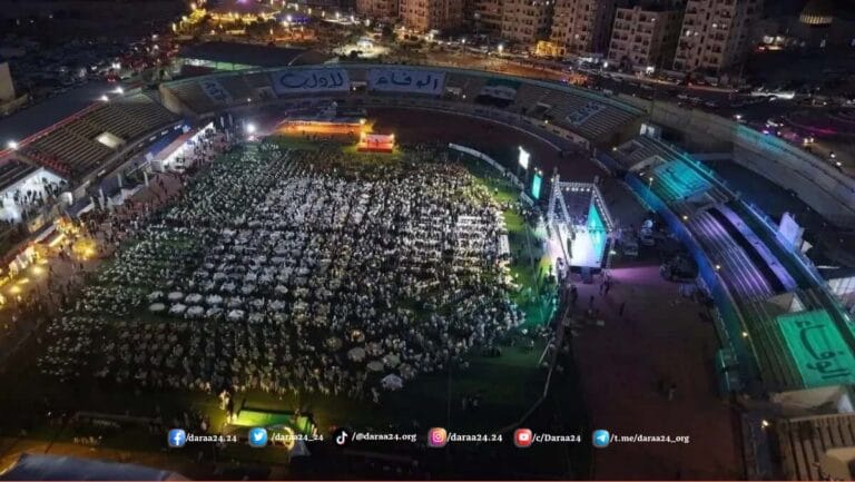 حملة الوفاء لإدلب تجمع أكثر من 208 ملايين دولار، وكلمة للرئيس السوري أحمد الشرع