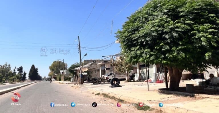 إصابة شاب بطلق ناري غربي درعا 10 قرية جلين في الريف الغربي من محافظة درعا. (14 أيلول 2025)