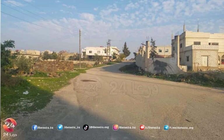 قرية عابدين في حوض اليرموك