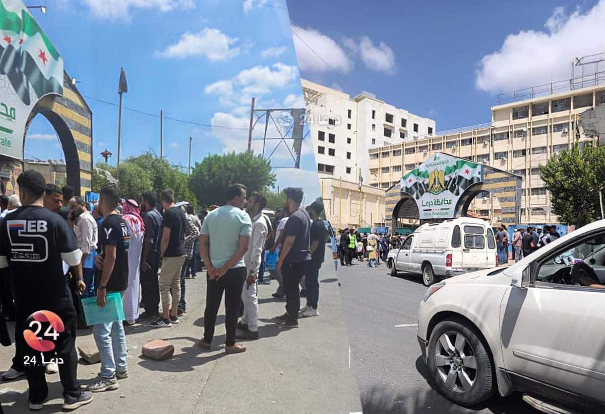 مزارعو درعا يحتجّون على دخول الخضار التركية رغم قرار المنع