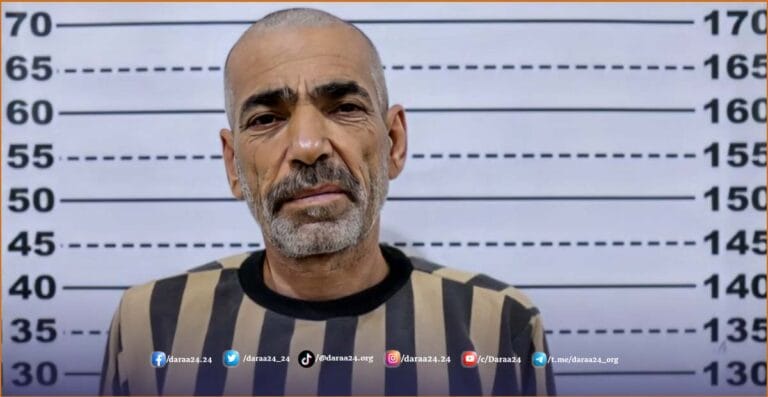 إلقاء القبض على مسؤول أمني سابق متورط بجرائم ضد المدنيين في درعا 8 أحمد عثمان عويض