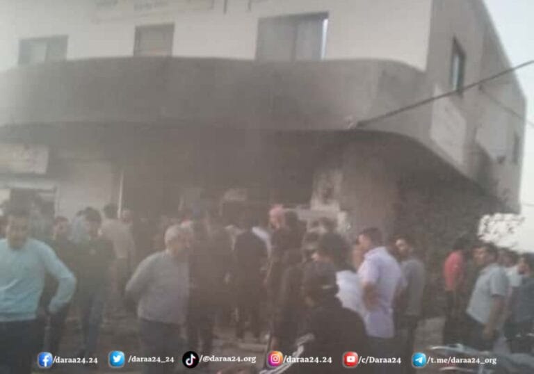 وفاة طفل نتيجة حريق في ريف القنيطرة 20 حريق داخل أحد المطاعم في قرية نبع الصخر بريف القنيطرة