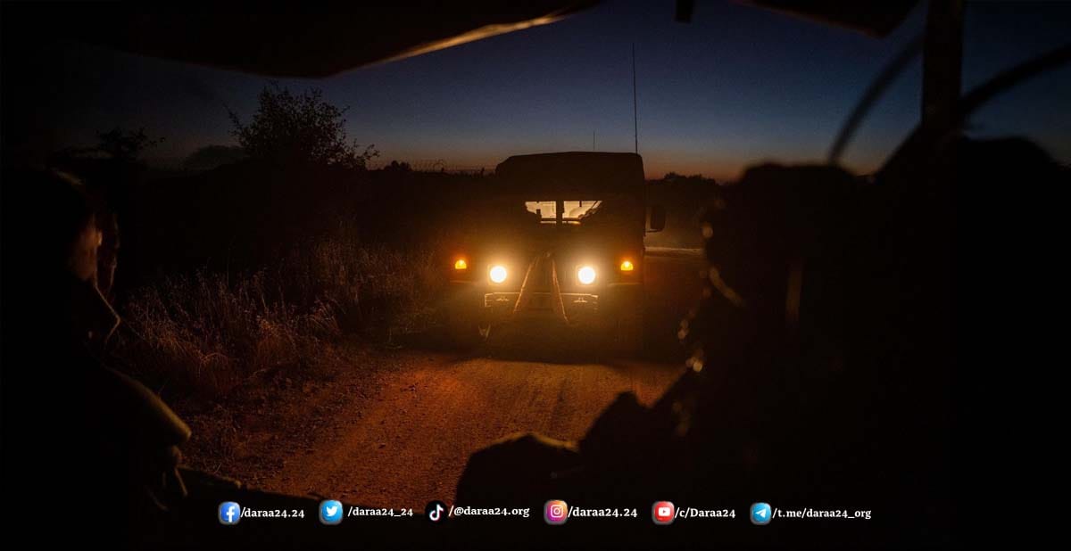 الاحتلال الإسرائيلي يعلن تنفيذ عمليات عسكرية في جنوب سوريا