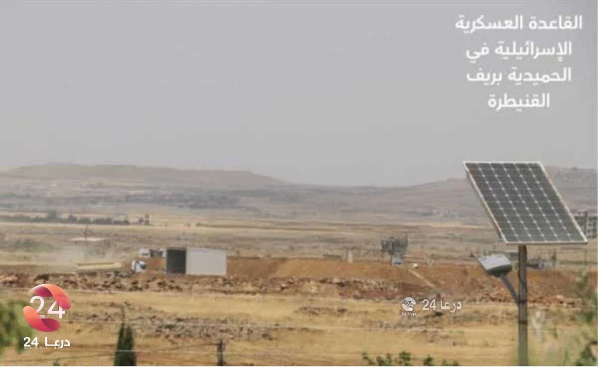 تحرك عسكري إسرائيلي في ريف القنيطرة وتوغّل في نقطة مهجورة 1 تحرك عسكري إسرائيلي