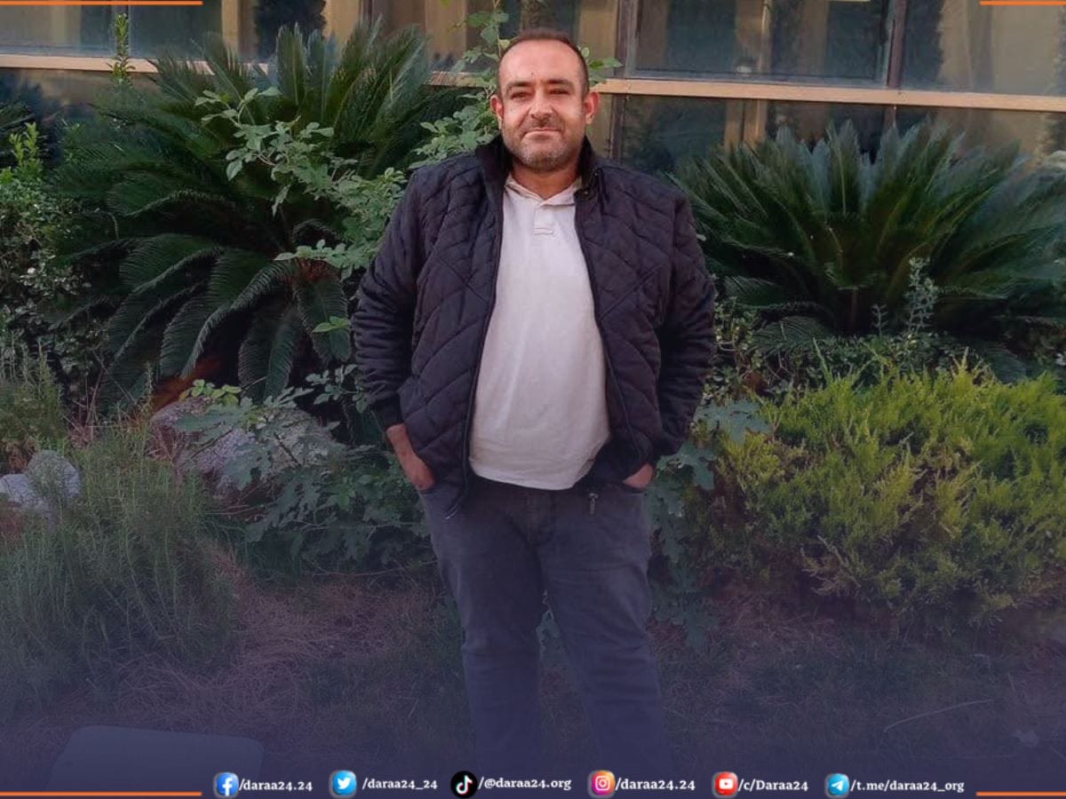 المواطن ماهر شاكر القبلان من قرية تبنة