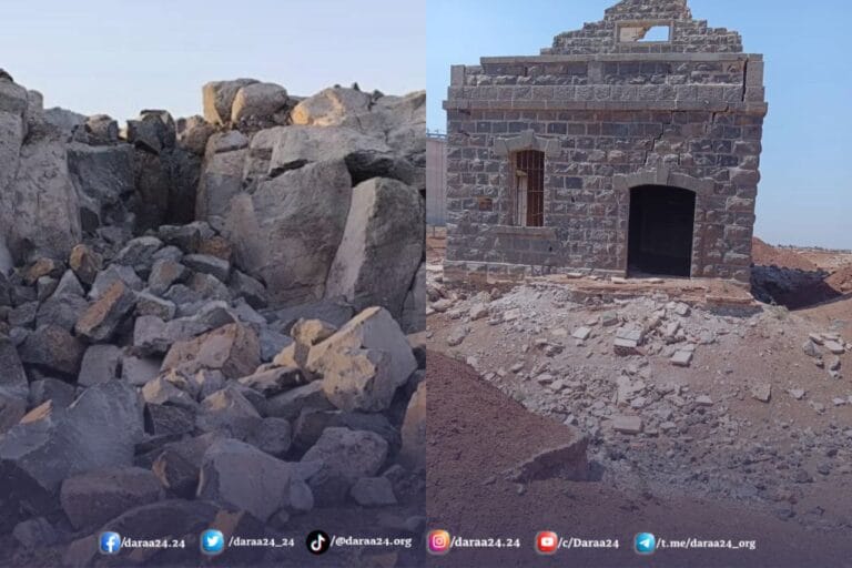 دائرة آثار درعا: ضبط تعديات على مواقع أثرية وتحديد بعض الفاعلين 4 ضبط تعديات على مواقع أثرية وتحديد بعض الفاعلين