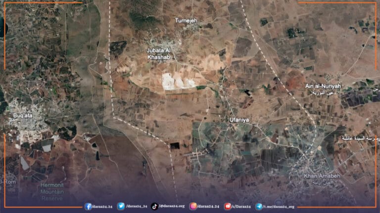 الاحتلال الإسرائيلي يطلق قنابل دخانية لإبعاد مزارعين في ريف القنيطرة الشمالي 4 جباتا الخشب