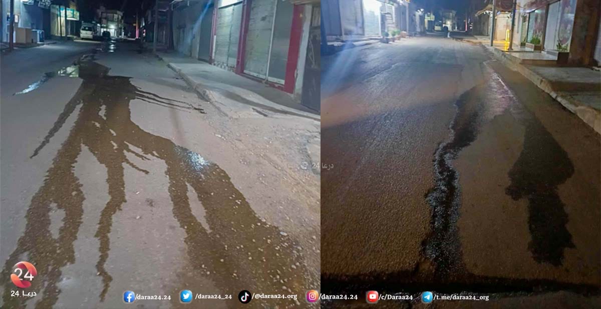 حيّ عطشان رغم تدفّق المياه على بعد أمتار… وأهالي كفرشمس يتّهمون المسؤولين بالتواطؤ 1 حيّ عطشان رغم تدفّق المياه على بعد أمتار… وأهالي كفرشمس يتّهمون المسؤولين بالتواطؤ