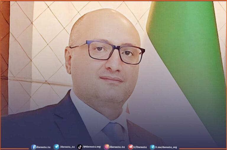 مازن الخيرات في لقاء خاص مع درعا 24: "أموال حملة أبشري حوران تخضع لإجراءات الرقابة الحكومية ورقابة دائرة الرقابة والتفتيش" 7 مازن الخيرات في لقاء خاص مع درعا 24
