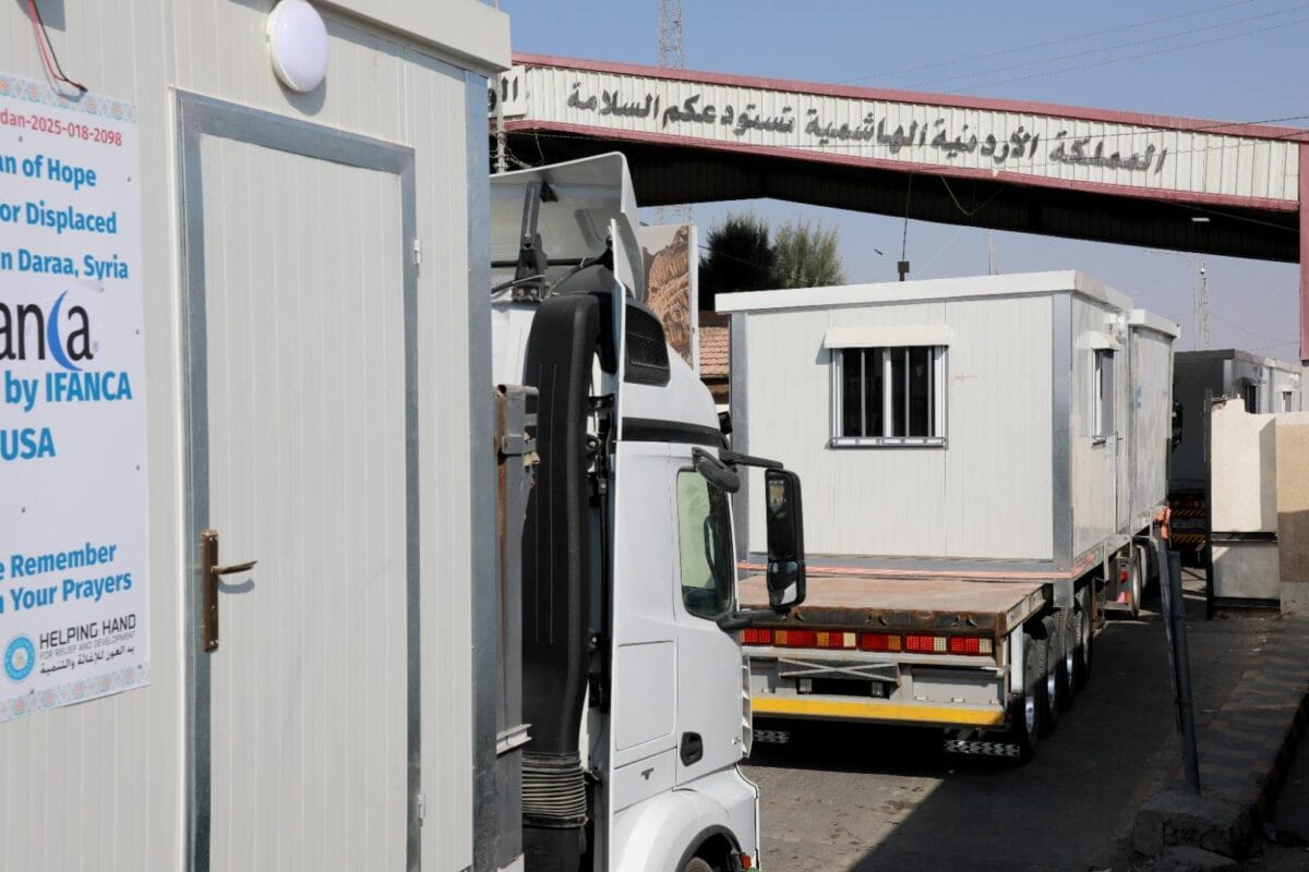 قافلة أردنية إلى السويداء ومراكز الإيواء في درعا