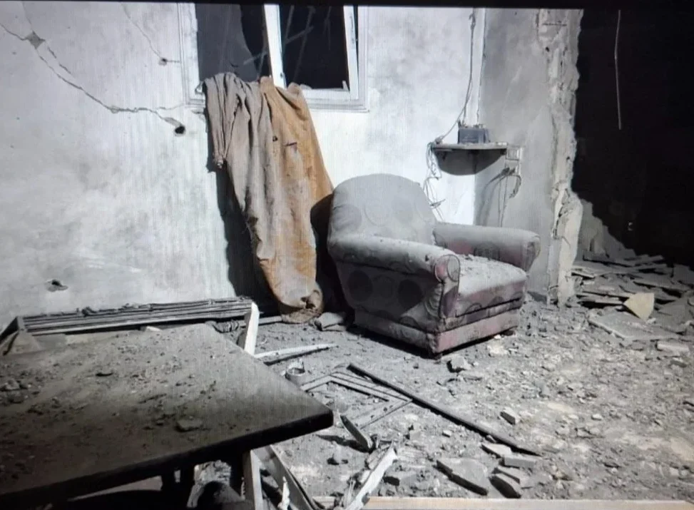 البناية السكنية التي وقع فيها الانفجار