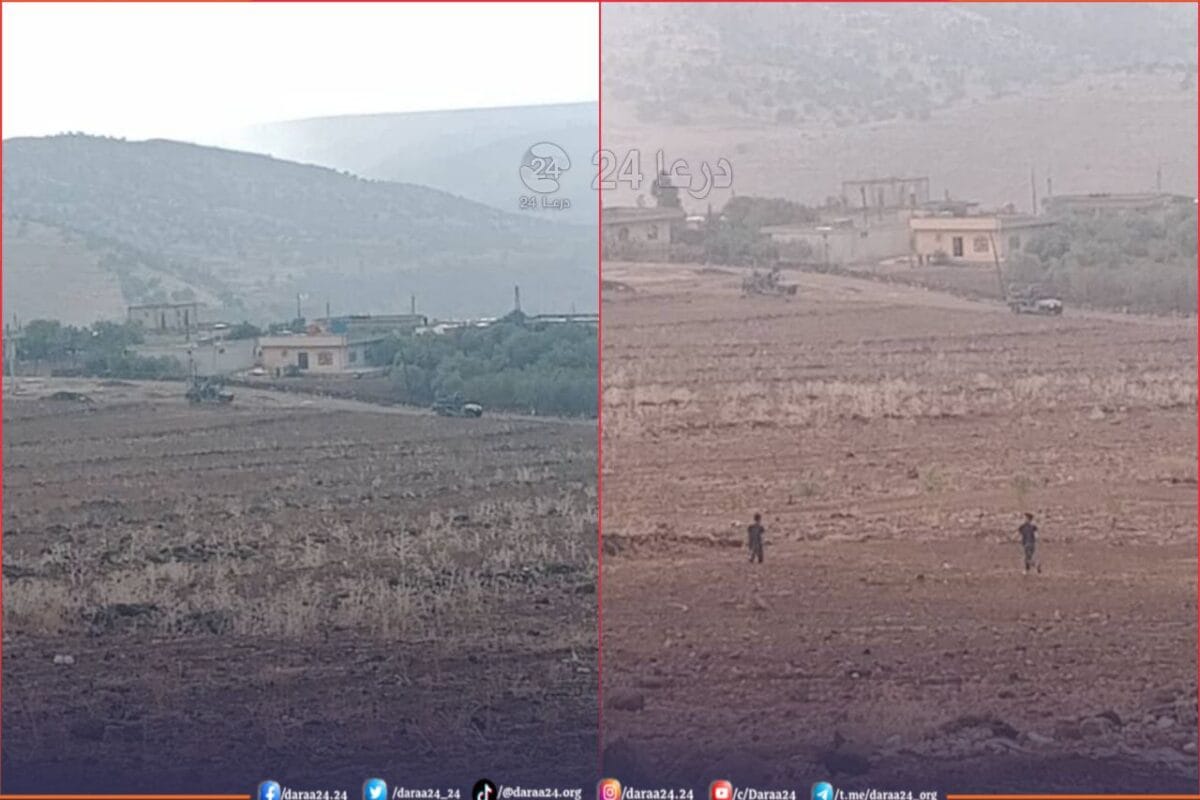 توغل سيارتين للاحتلال تجاه قرية كويا