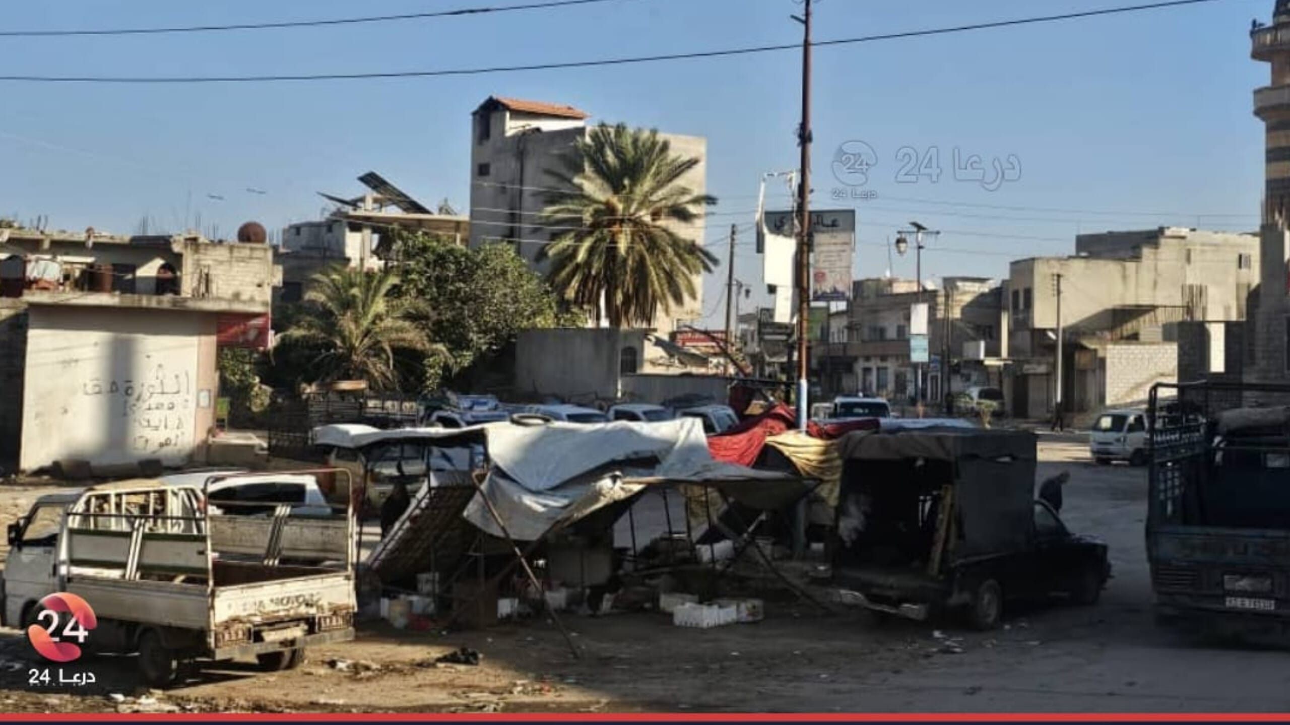 ساحة الجامع في طفس