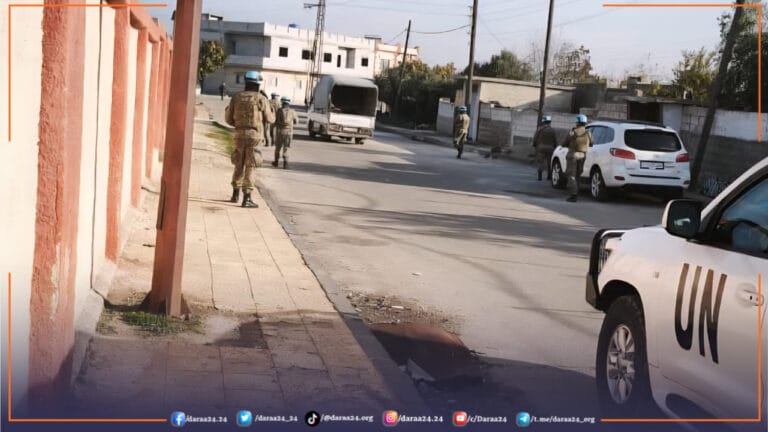 انتشار للأندوف في الرفيد وتوغل إسرائيلي جنوبي القنيطرة 1 انتشار للأندوف في الرفيد وتوغل إسرائيلي جنوبي القنيطرة