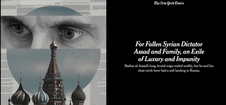 تقرير لنيويورك تايمز يكشف حياة الأسد وعائلته في موسكو