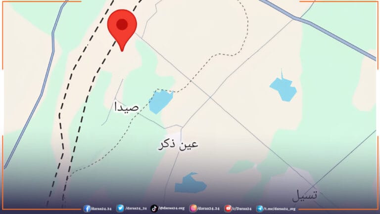 دورية إسرائيلية تعتقل مواطن جنوبي القنيطرة 6 موقع عين القاضي على الخريطة