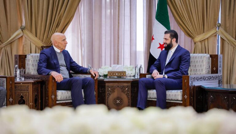 لقاء الرئيس السوري بالمبعوث الأمريكي