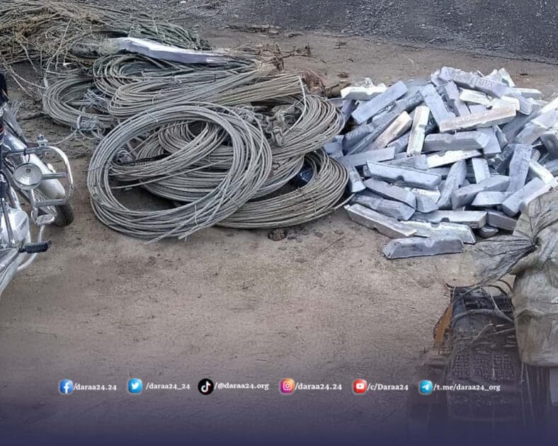 الأمن الداخلي في نوى يلقي القبض على متورط بشراء وصهر كوابل كهربائية مسروقة 3 الأمن الداخلي في نوى يلقي القبض على متورط بشراء وصهر كوابل كهربائية مسروقة 4