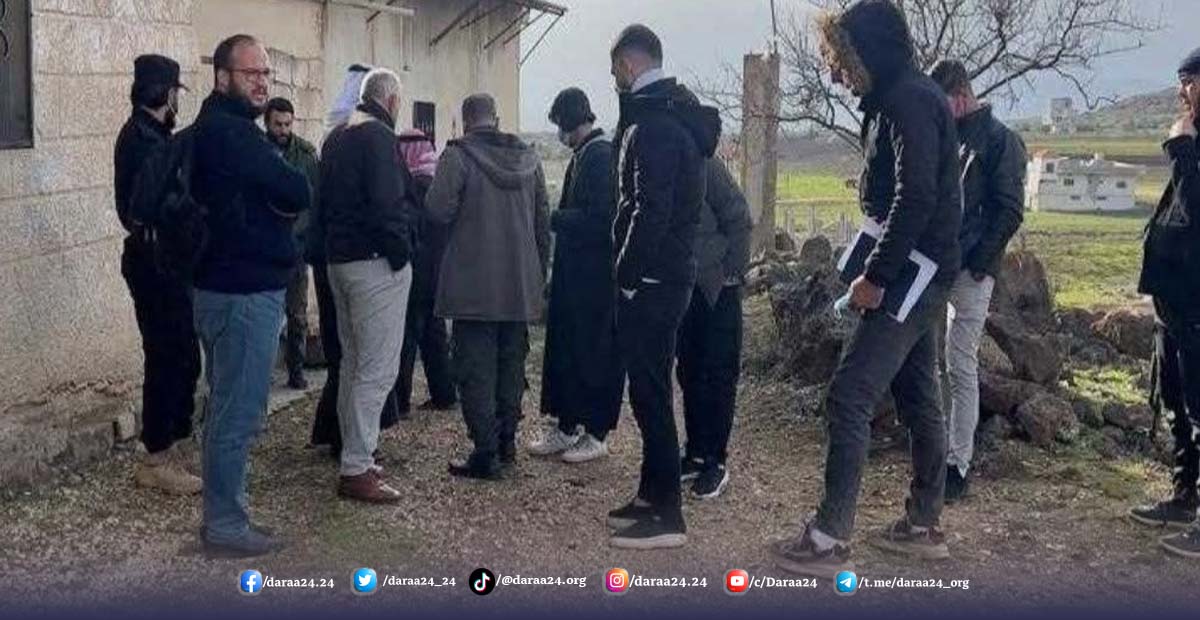 جريمة قتل في مدينة الحارة في الريف الشمالي العثور على جثة المواطن «موفق الرفاعي» داخل منزله في مدينة الحارّة في ريف محافظة درعا الشمالي