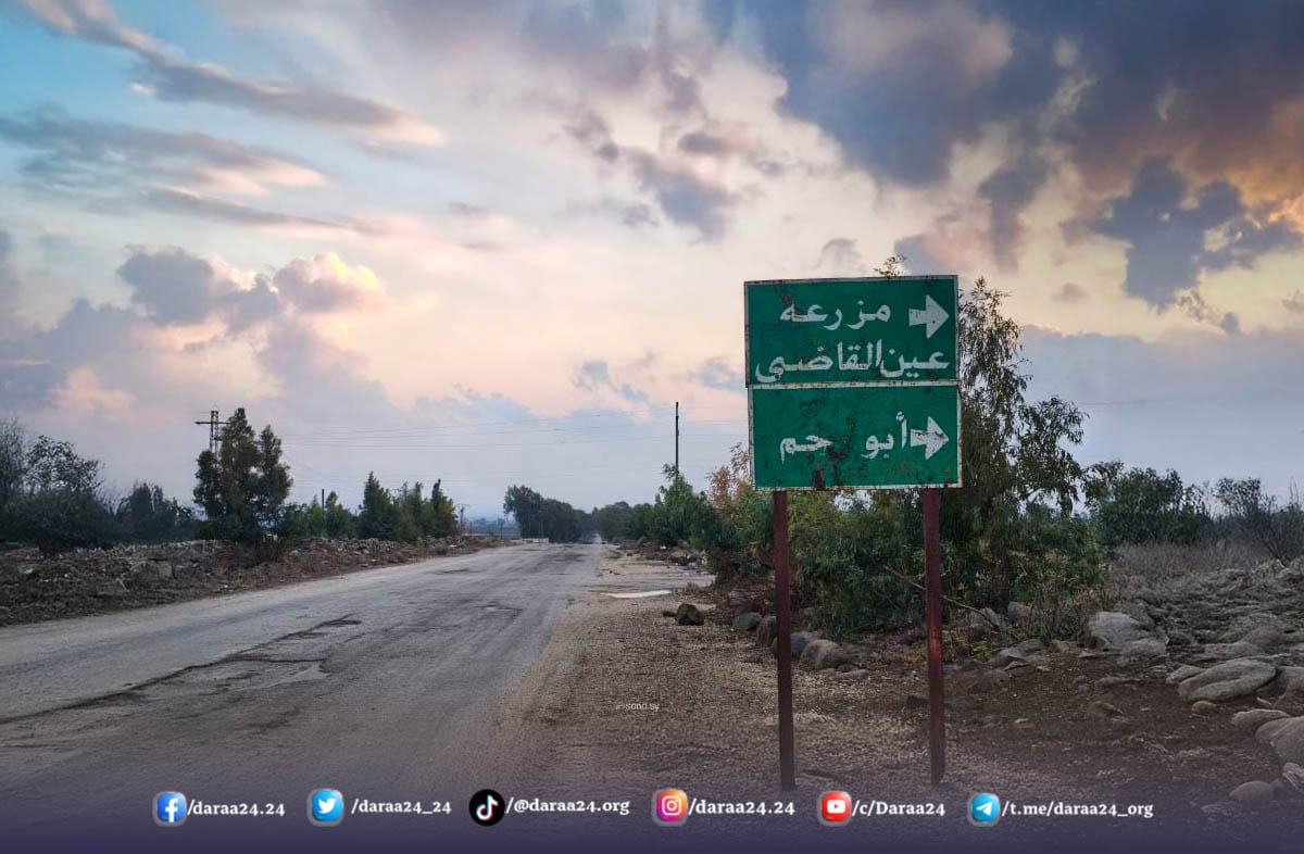 اعتقال شاب من ريف القنيطرة من قبل قوات الإحتلال 1 عين القاضي