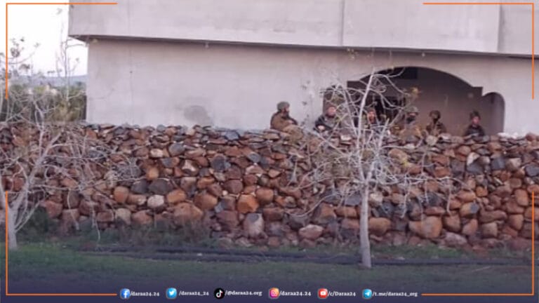 قوات الاحتلال تتوغّل وتفتّش منازل في صيدا الجولان