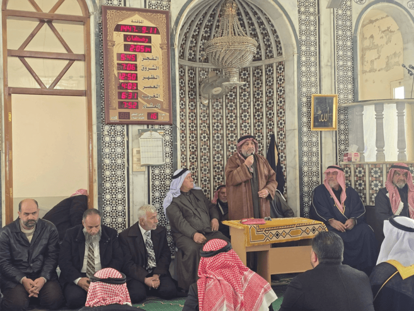 صلح عشائري في محجة يُنهي خلافاً مستمراً منذ سنوات ويعزّز السلم الأهليLayer 8