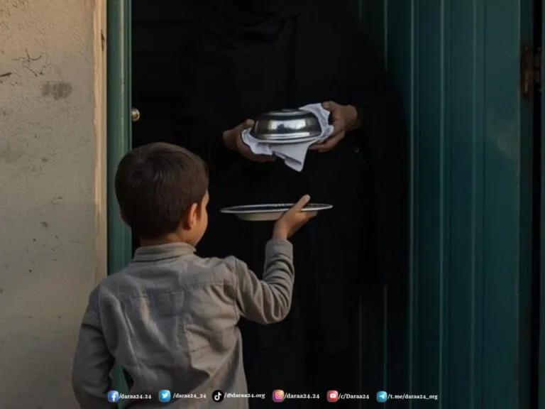 رمضان في حوران: طقوس اجتماعية لا تغيب رغم ضيق المعيشة 2 سكبة رمضان